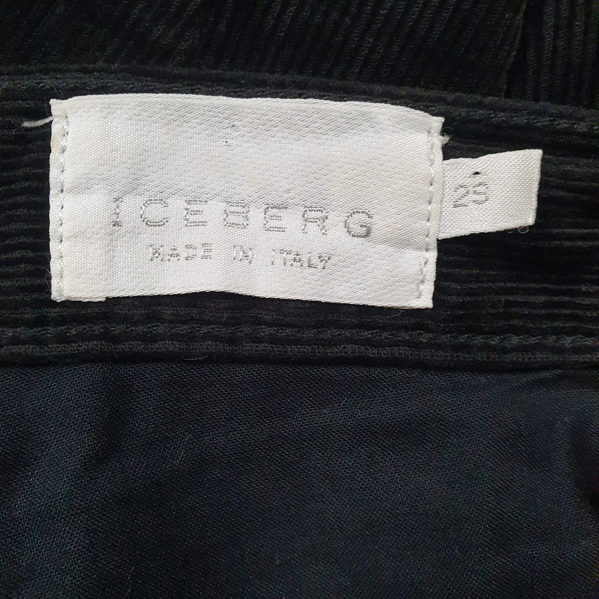 Womens Black Iceberg   Trousers