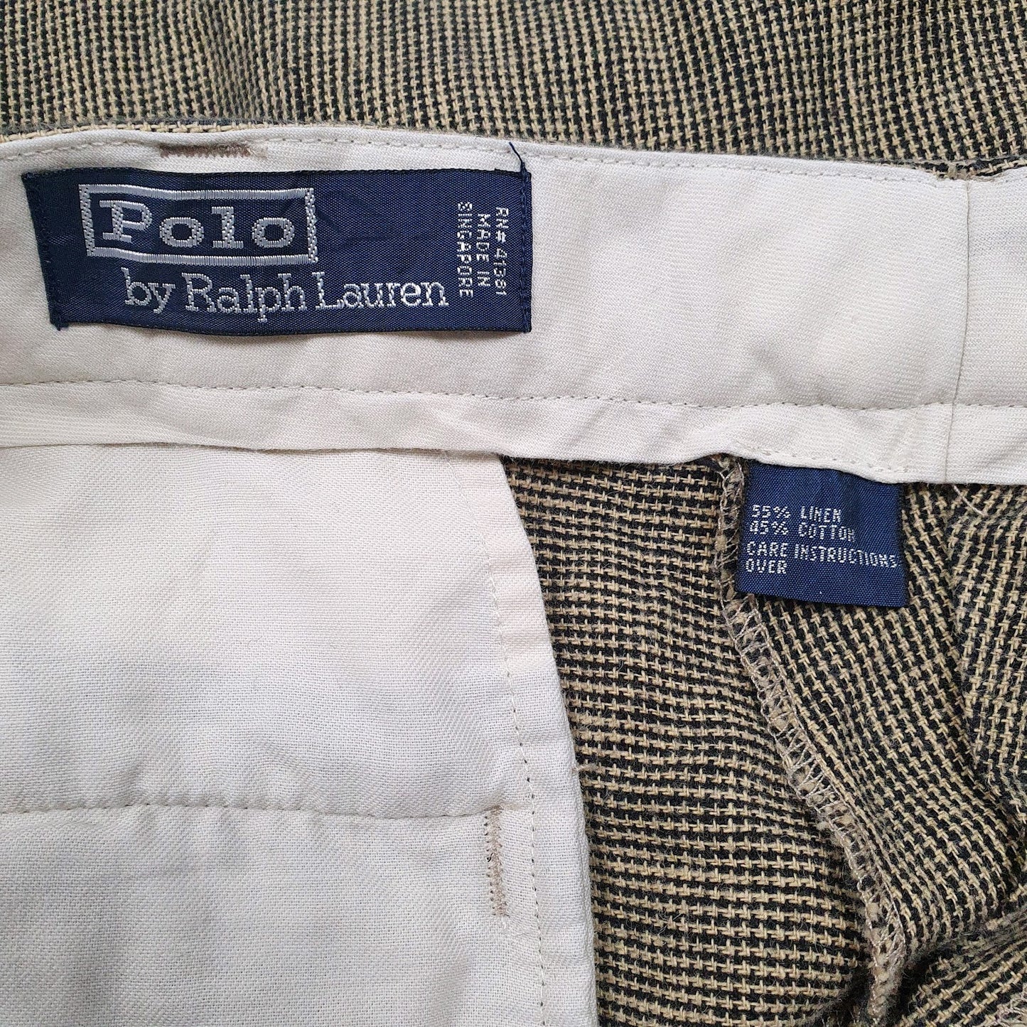 Mens Green Polo Ralph Lauren   Trousers