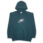 Mens Green NFL Philadelphia Eagles Hoodie Jumper