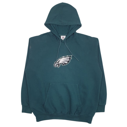 Mens Green NFL Philadelphia Eagles Hoodie Jumper