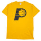 Mens Yellow Fruit Of The Loom Pacers Short Sleeve T Shirt