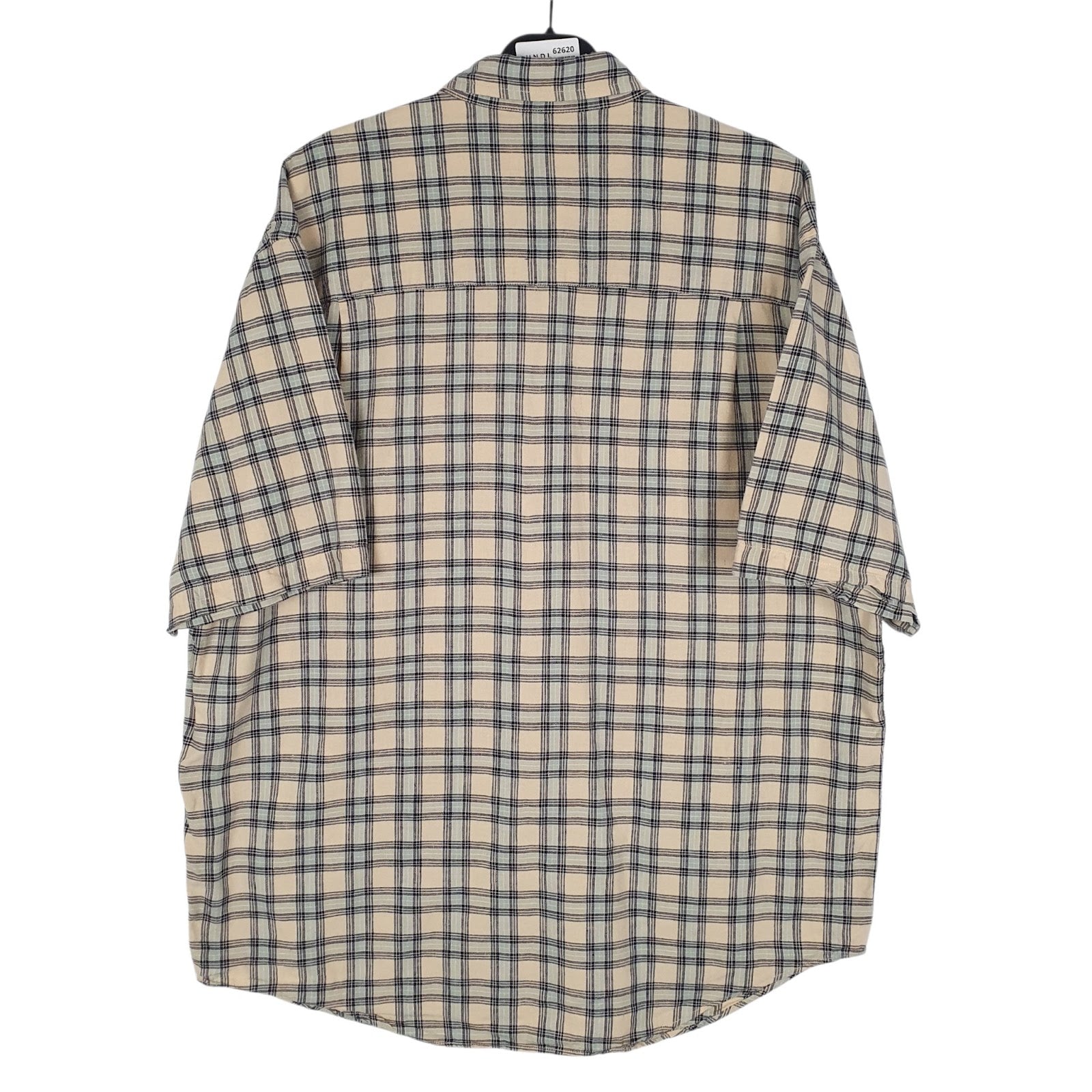 Mens Brown Eddie Bauer Linen Mixture  Shirt