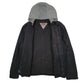 Mens Black Levis Hoodie Chore Workwear  Coat