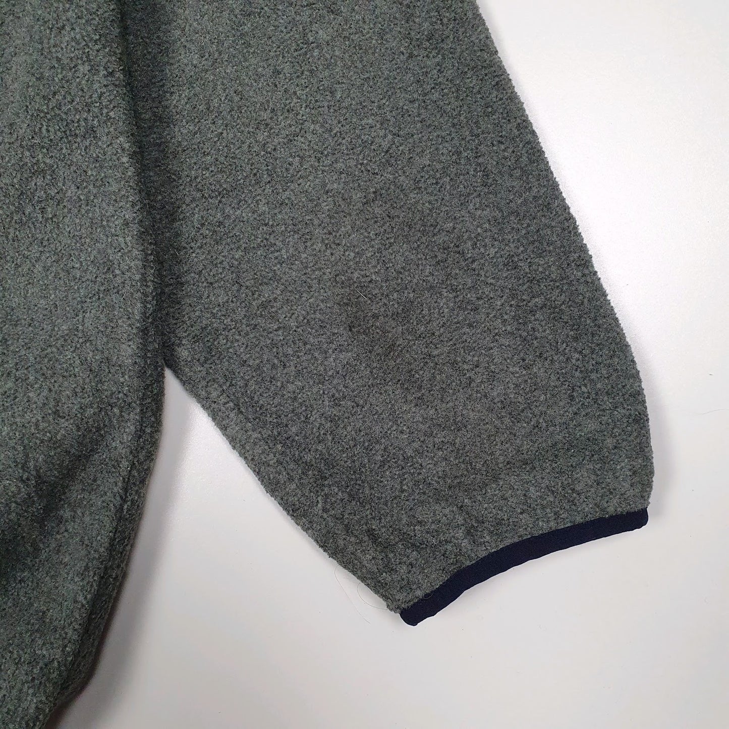 Mens Grey Patagonia Synchilla Quarter Zip Jumper
