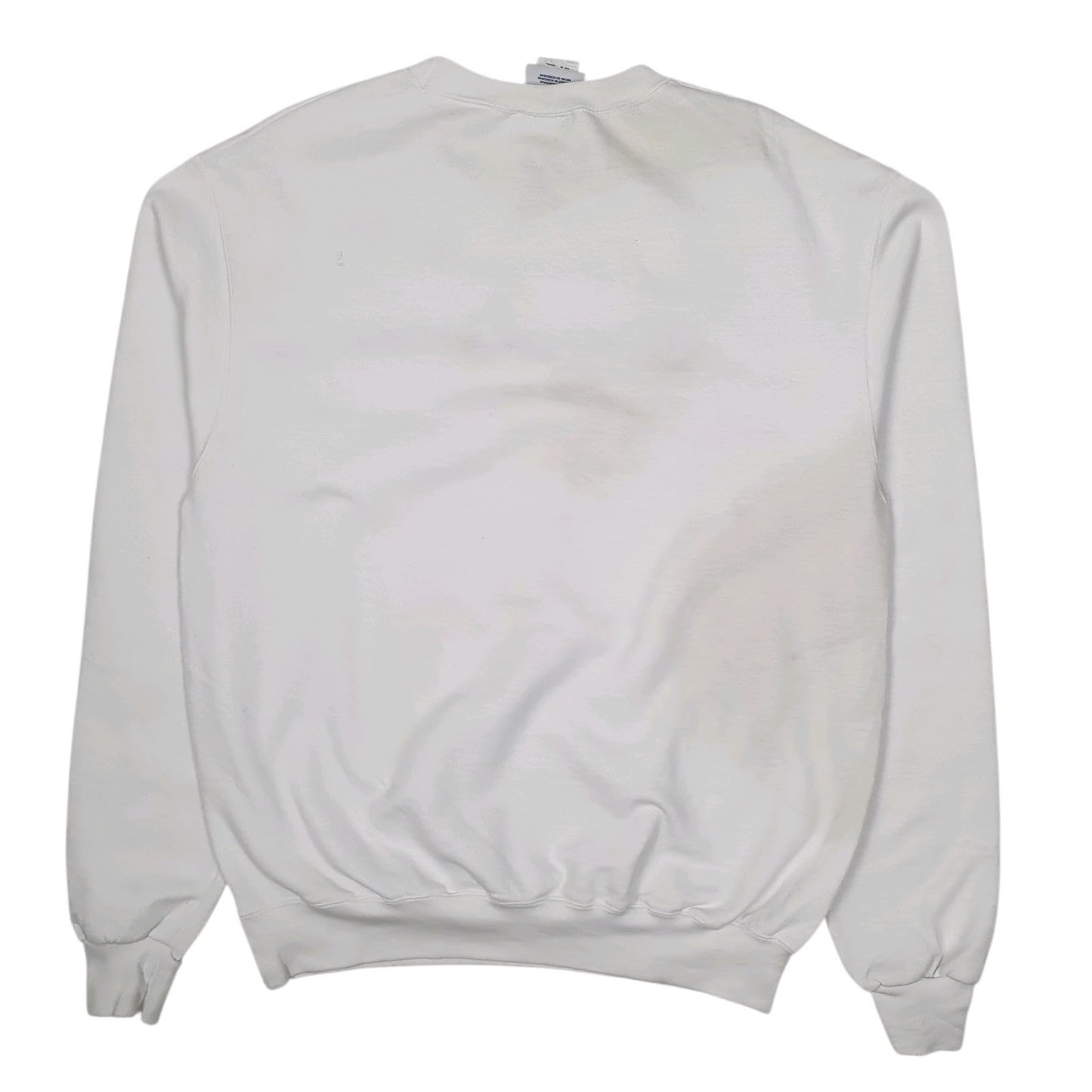 Mens White Champion Carolina Crewneck Jumper