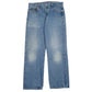 Mens Blue Levis  501 JeansW34 L31
