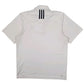 Mens White Adidas Golf Activewear Cardigan Polo Shirt