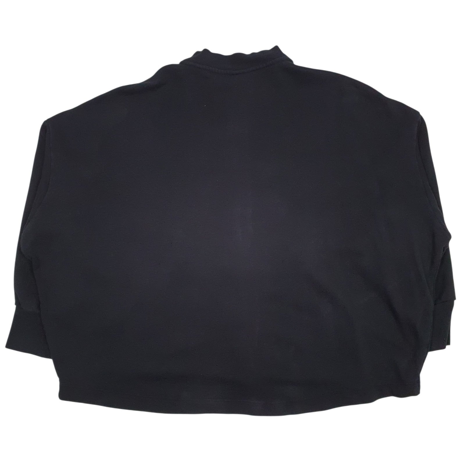 Womens Black Nike Baggy Oversized Full Zip Jumper