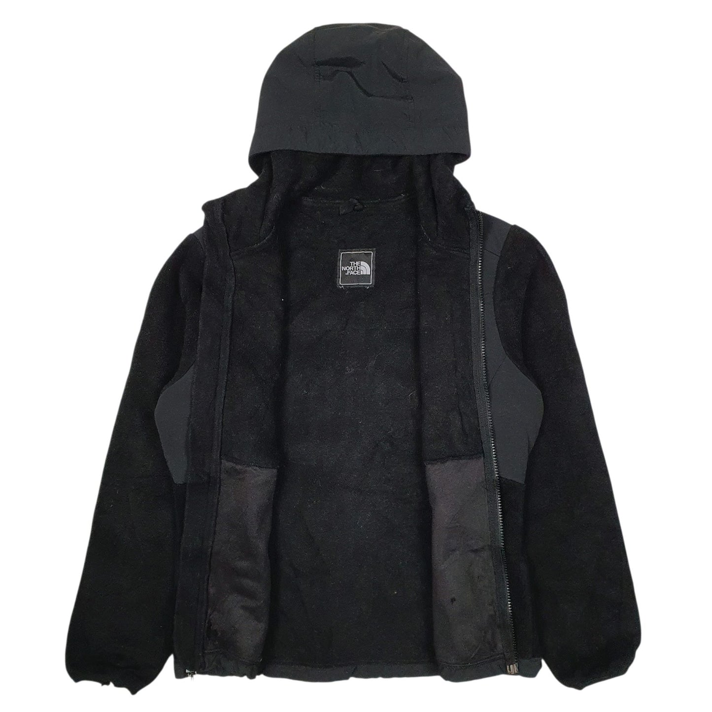 Womens Black The North Face Denali Hoodie Full Zip Jumper
