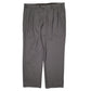 Mens Grey Ralph Lauren Double Pleated Formal Trousers