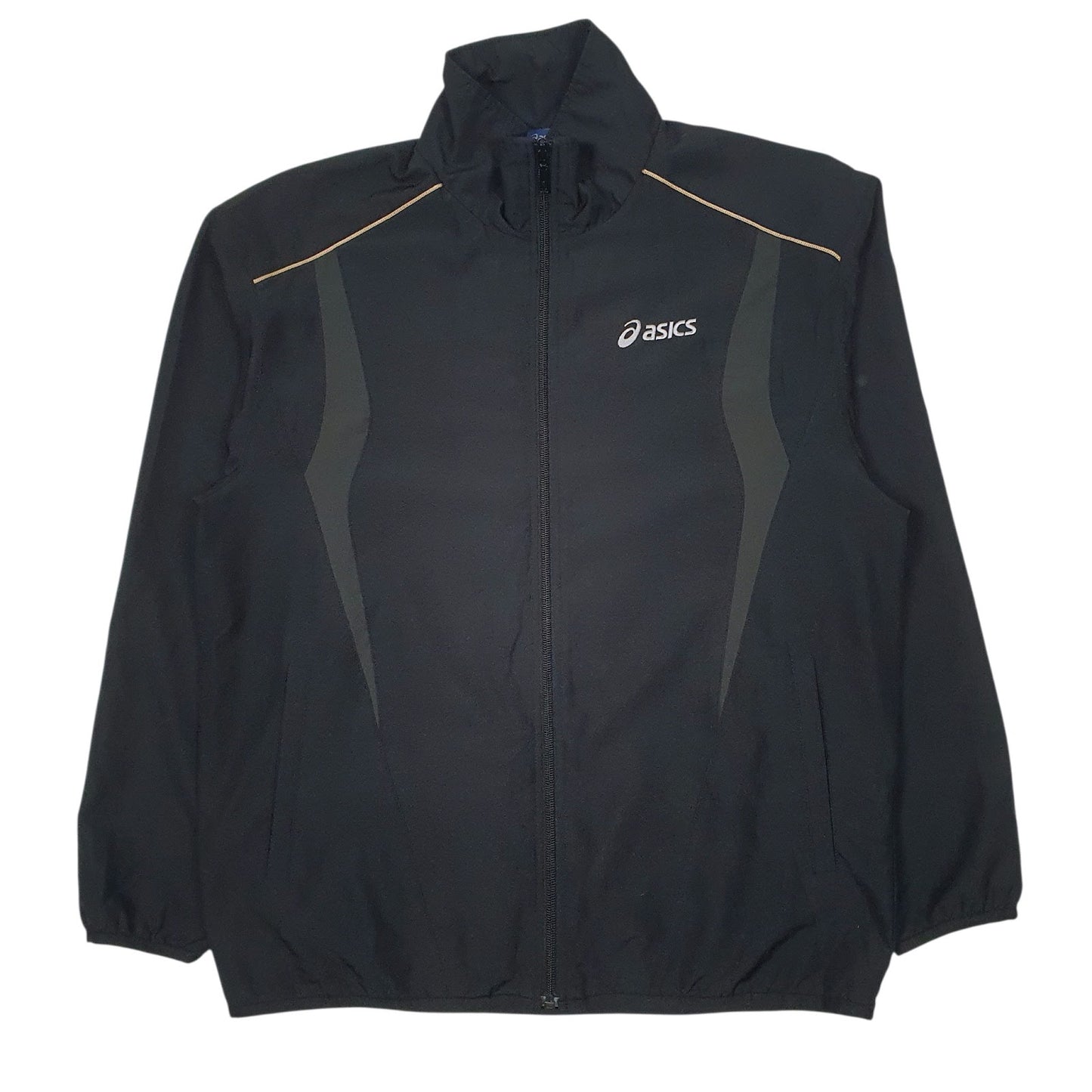 Mens Black Asics   Coat