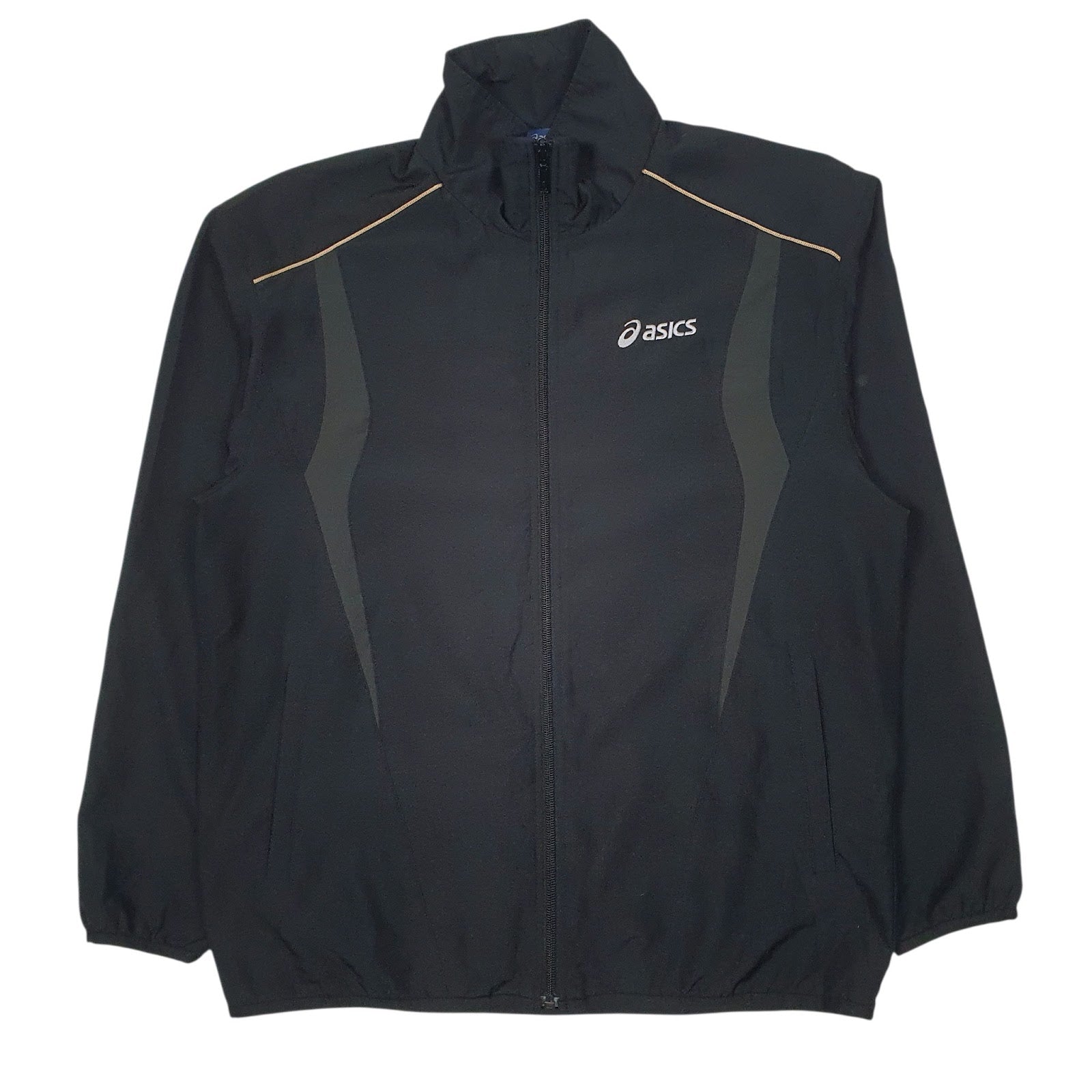 Mens Black Asics   Coat