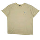 Mens Yellow Polo Ralph Lauren Vintage 90s Short Sleeve T Shirt