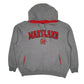 Mens Grey Champs Maryland Hoodie Jumper