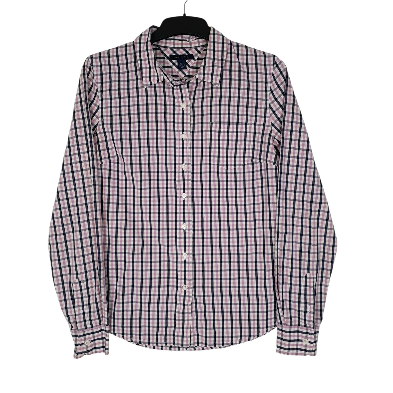 Womens Pink Tommy Hilfiger  Long Sleeve Shirt