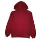 Mens Burgundy Adidas  Hoodie Jumper