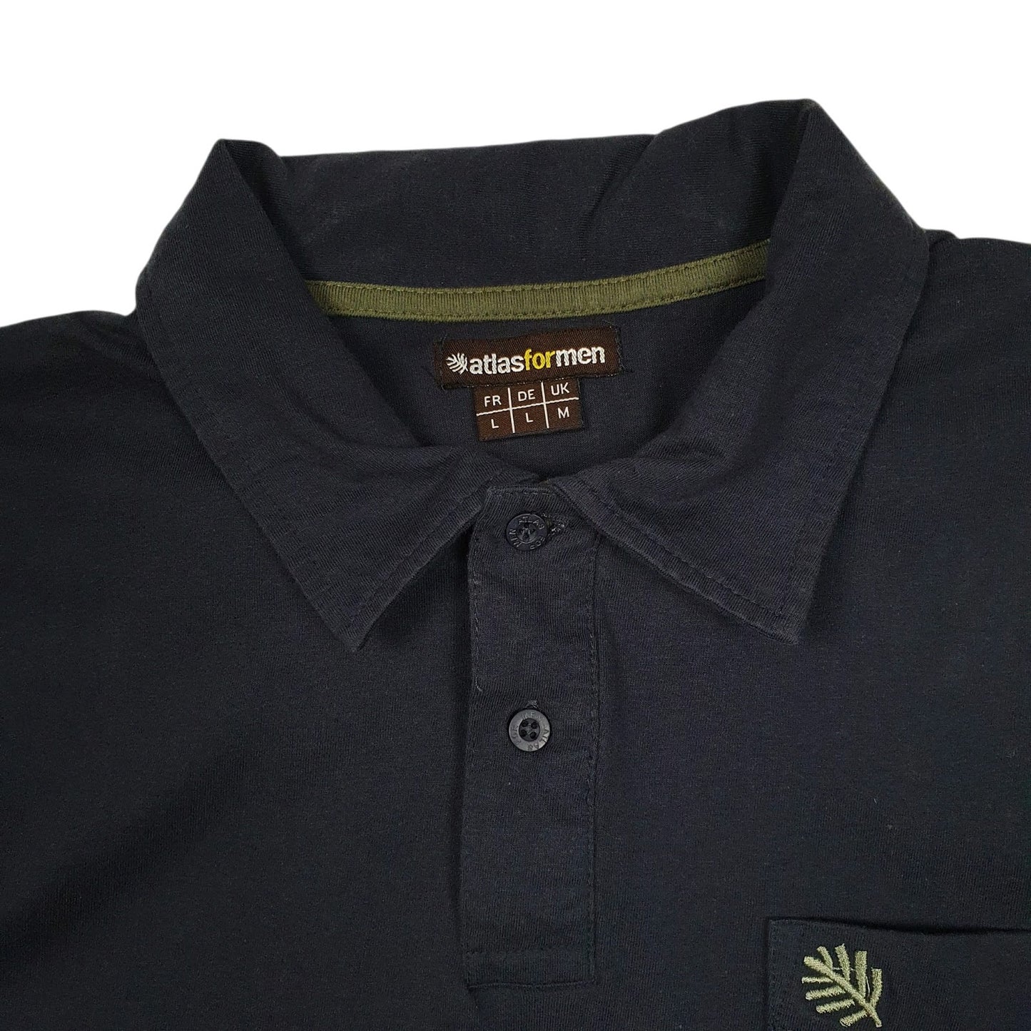 Mens Navy Atlas For Men   Polo Shirt