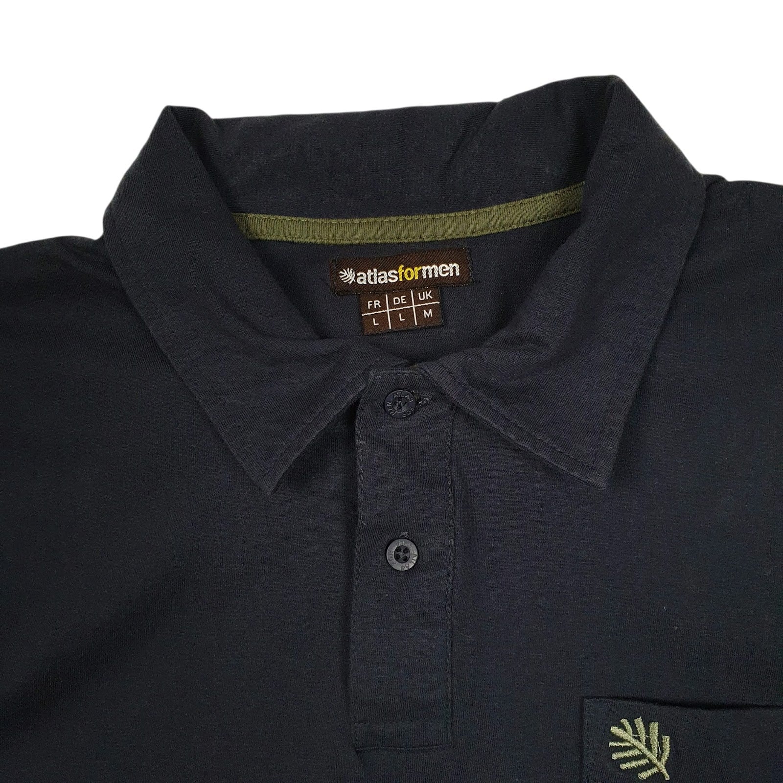 Mens Navy Atlas For Men   Polo Shirt