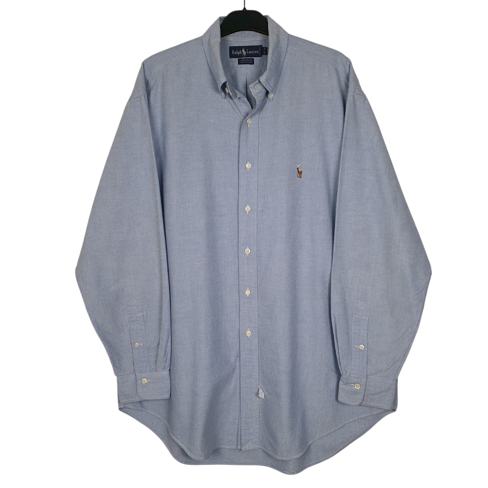 Mens Blue Ralph Lauren Vintage 00s Long Sleeve Shirt