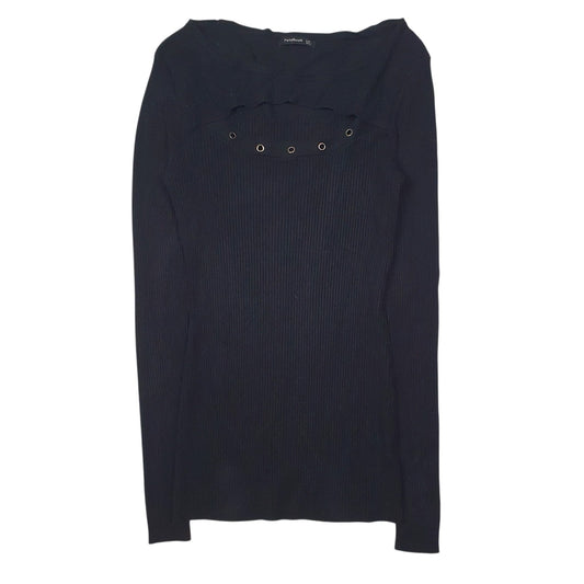 Womens Black Patty Boutik  Crewneck Jumper