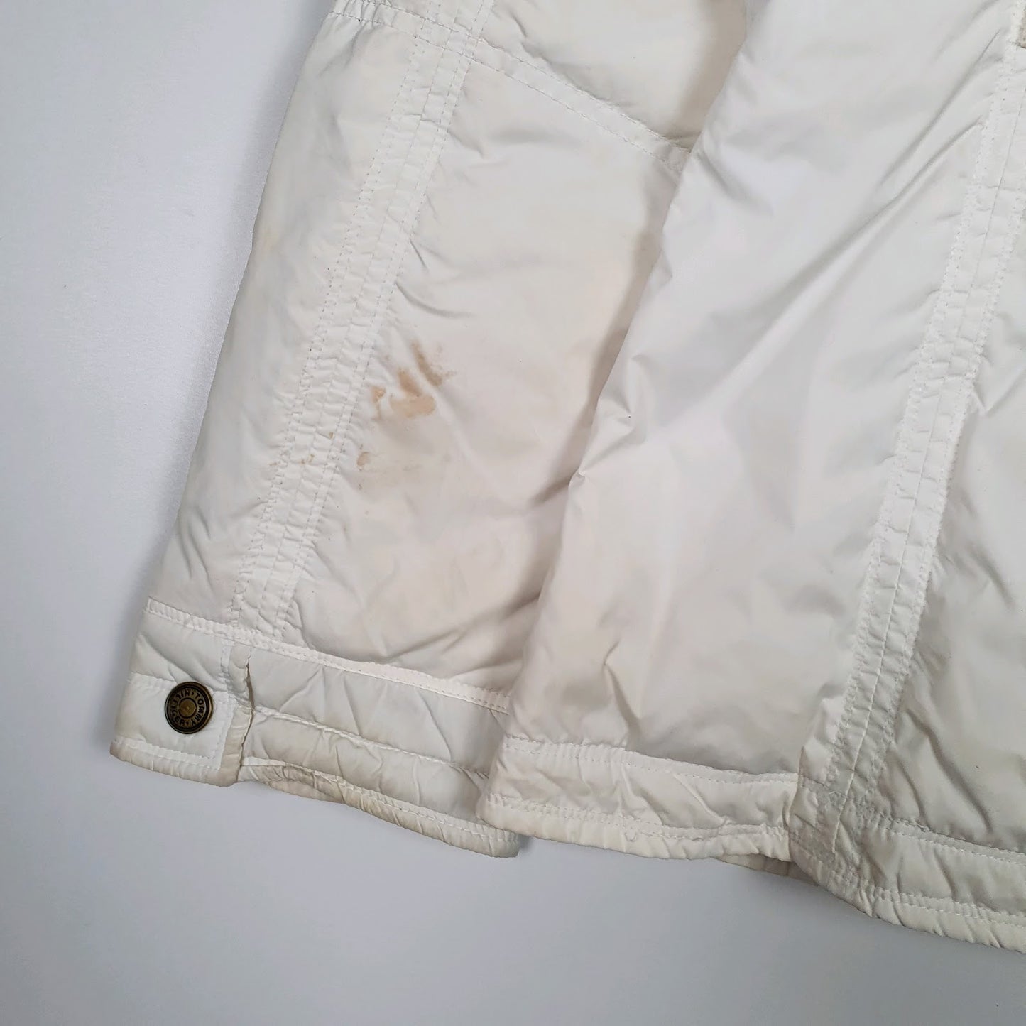 Womens White Tommy Hilfiger Parka  Coat