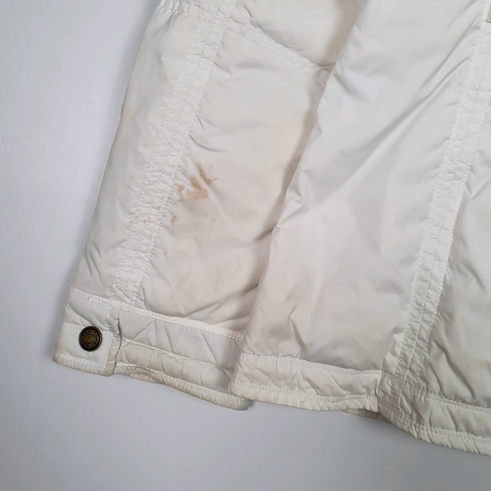Womens White Tommy Hilfiger Parka  Coat