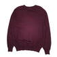 Mens Burgundy Polo Ralph Lauren Golf V Neck Jumper