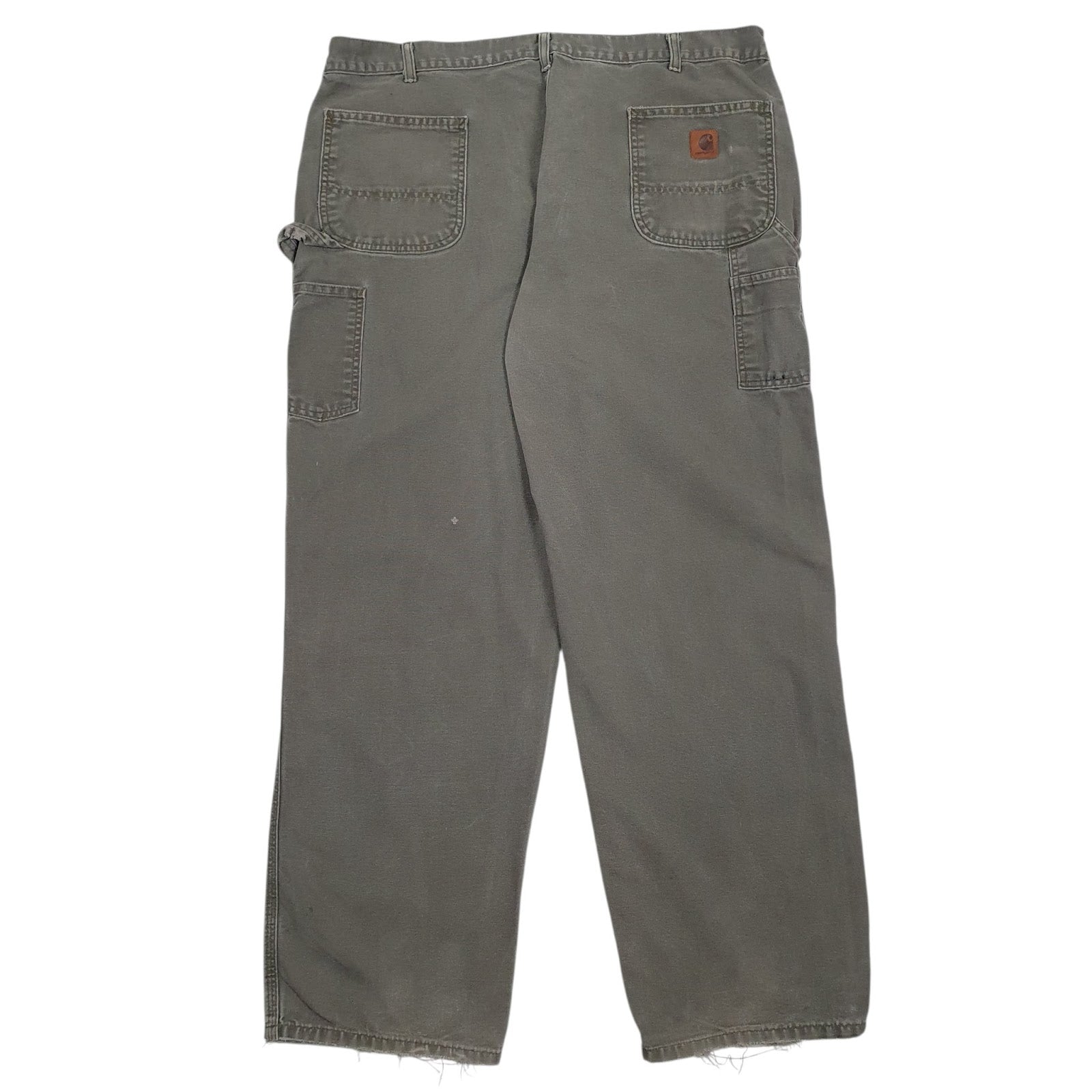 Mens Grey Carhartt   Trousers