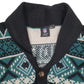 Mens Blue NFL Philadelphia Eagles Football Cardigan Jumper