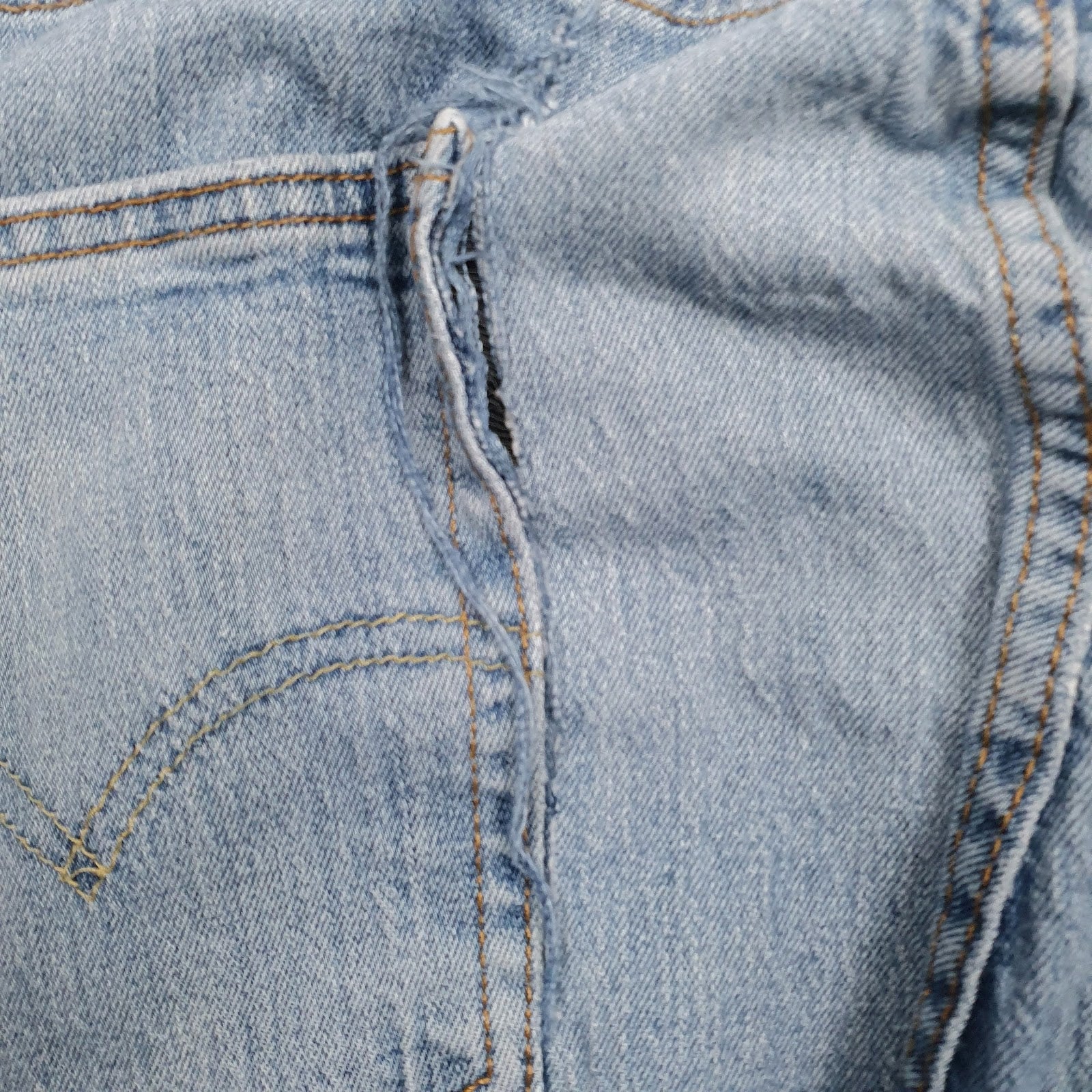 Mens Blue Levis   Jeans