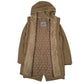 Mens Beige Levis Fishtail Padded  Coat