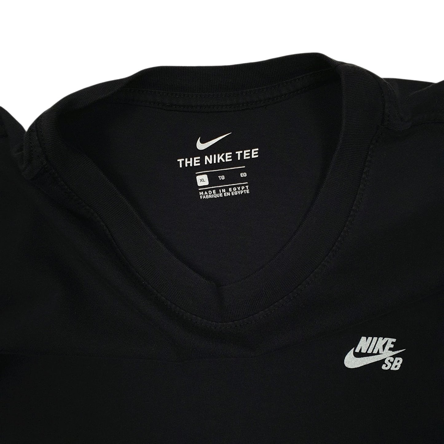 Mens Black Nike SB Skateboarding  T Shirt