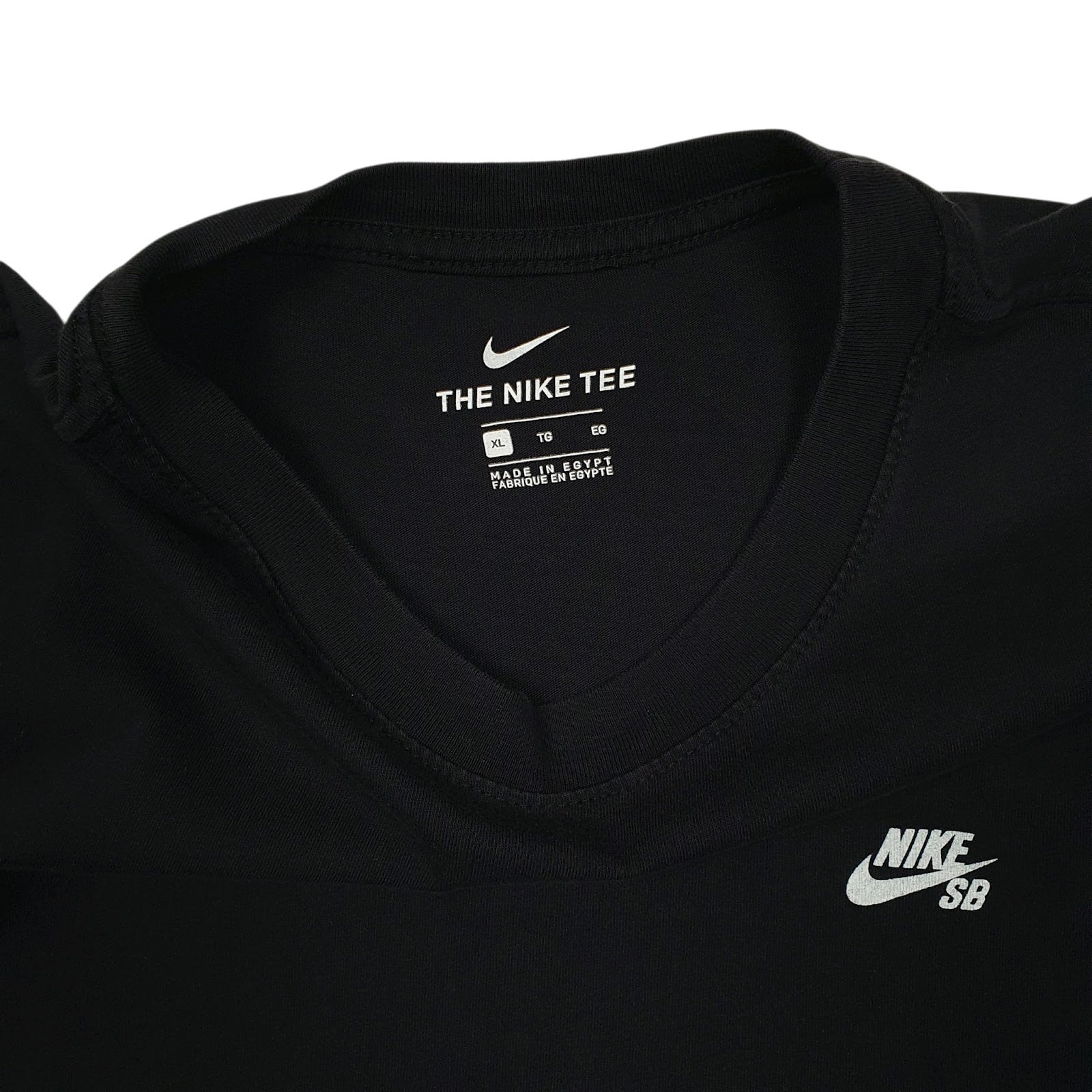 Mens Black Nike SB Skateboarding  T Shirt