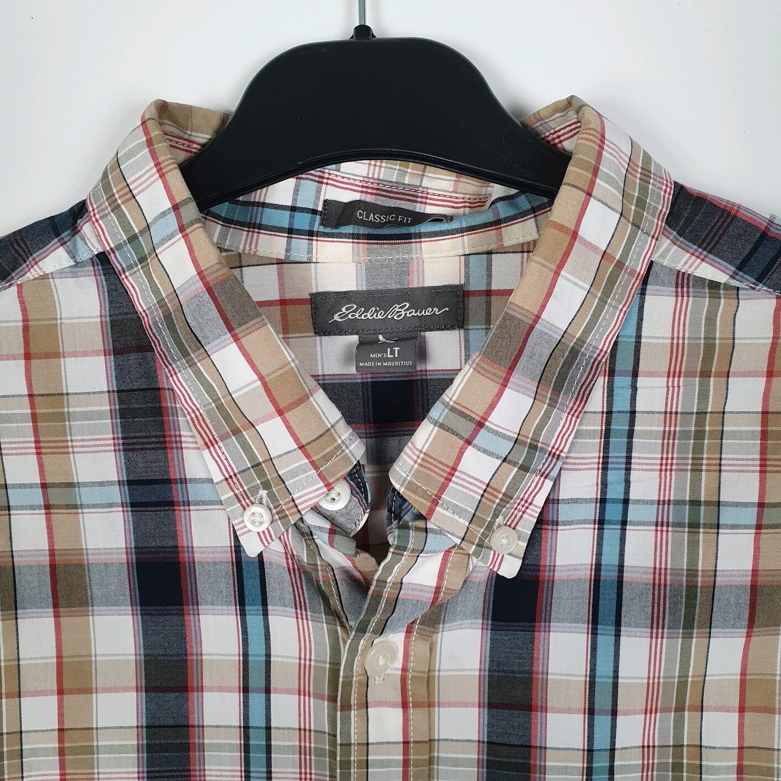 Mens Beige Eddie Bauer   Shirt