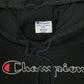 Mens Black Champion  Hoodie Jumper