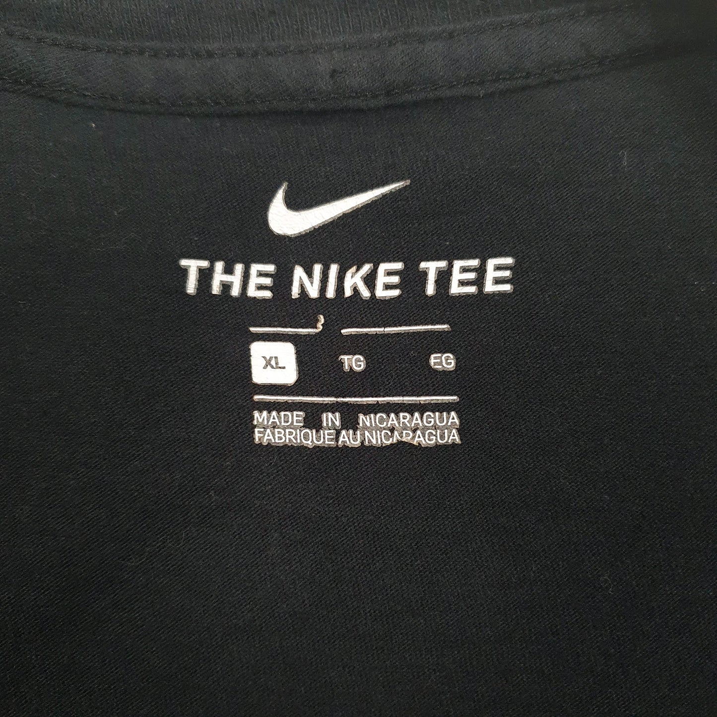 Mens Black Nike   T Shirt