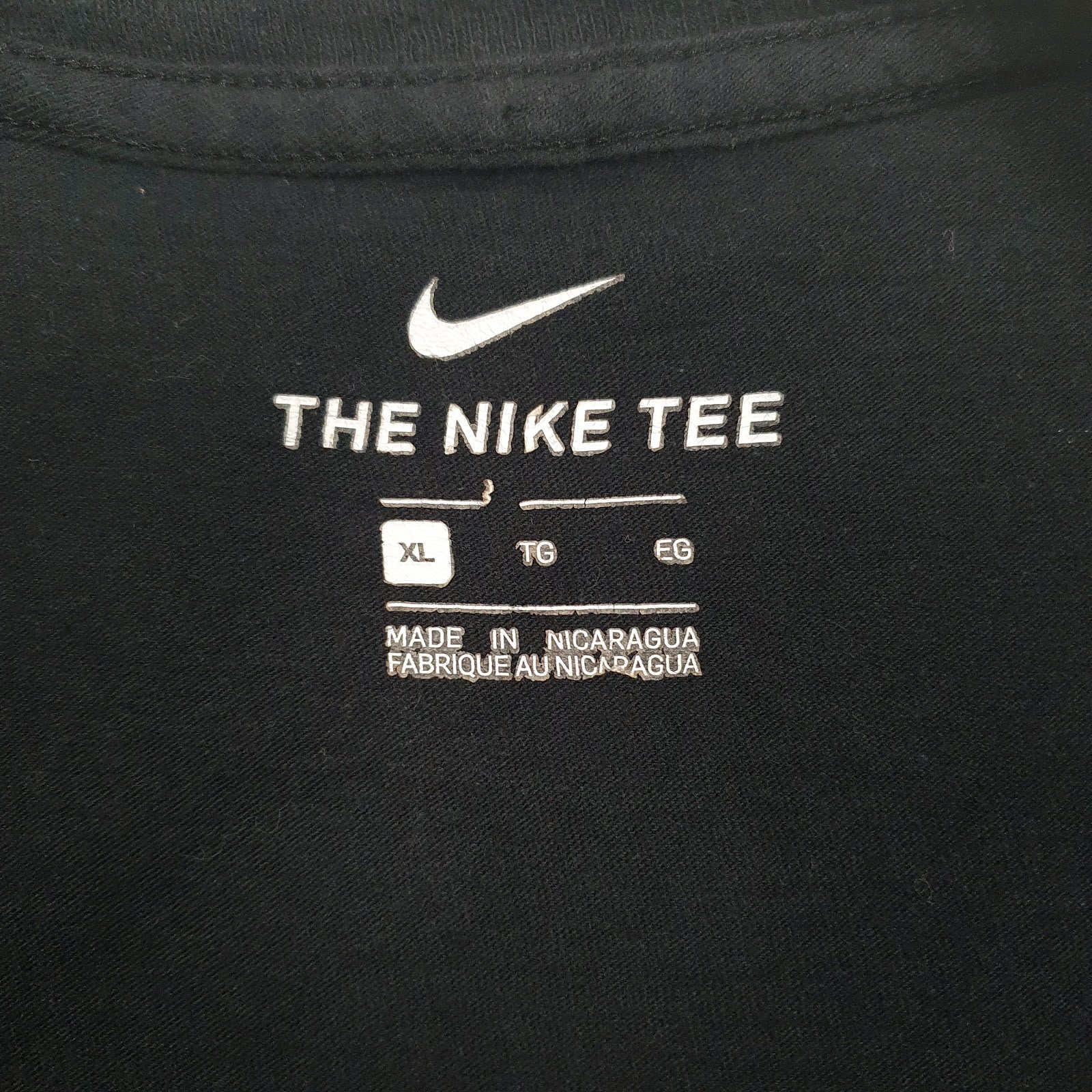 Mens Black Nike   T Shirt
