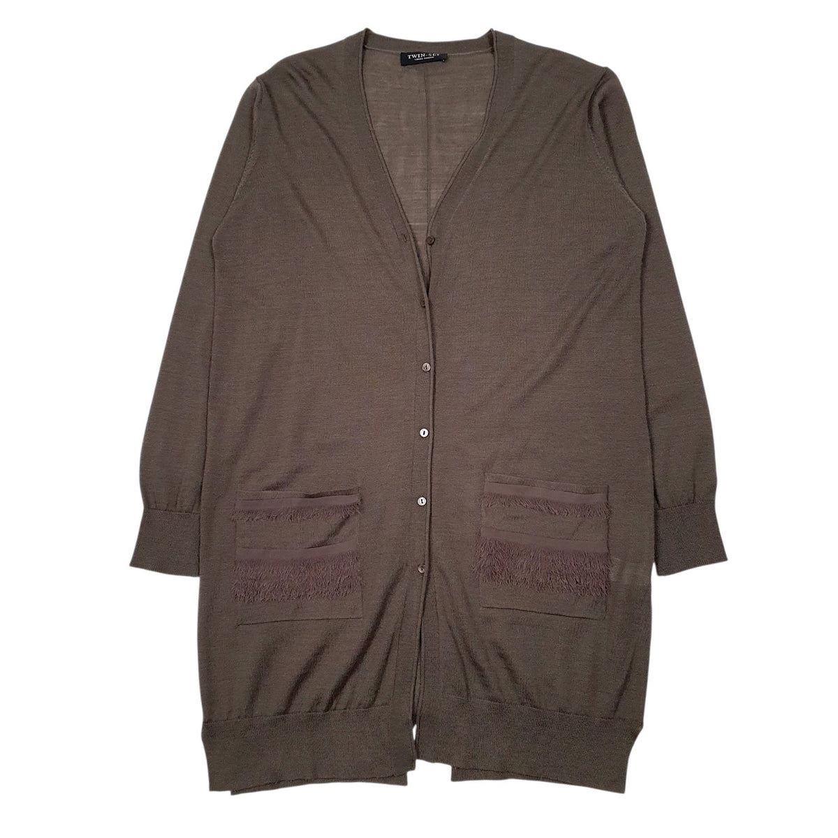 Mens Brown Simona Barbieri  Cardigan Jumper