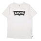 Mens White Levis Spellout Short Sleeve T Shirt