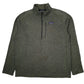Mens Green Patagonia Better Sweater Quarter Zip Jumper