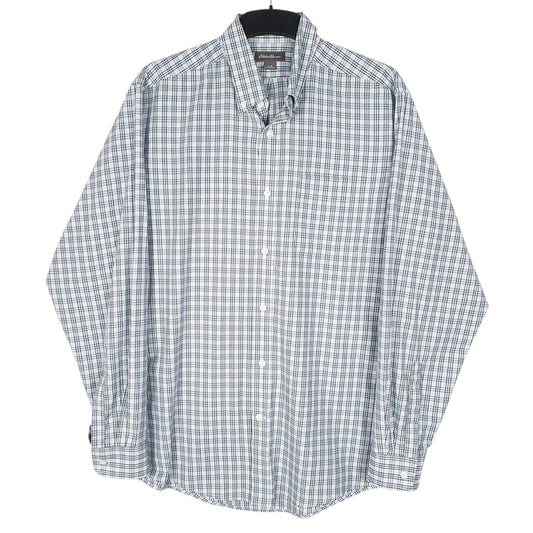 Mens Blue Eddie Bauer  Long Sleeve Shirt