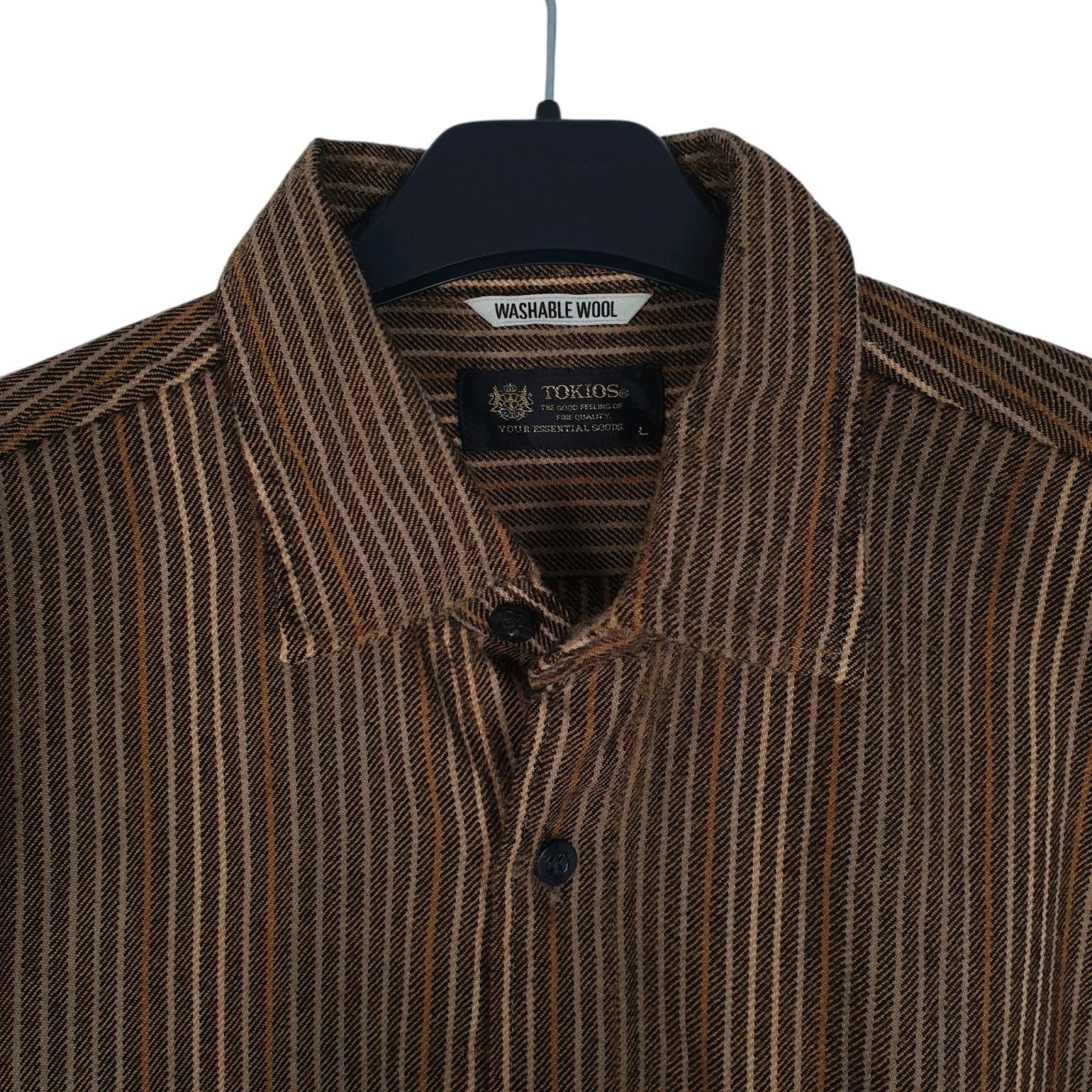 Mens Brown Tokios   Shirt