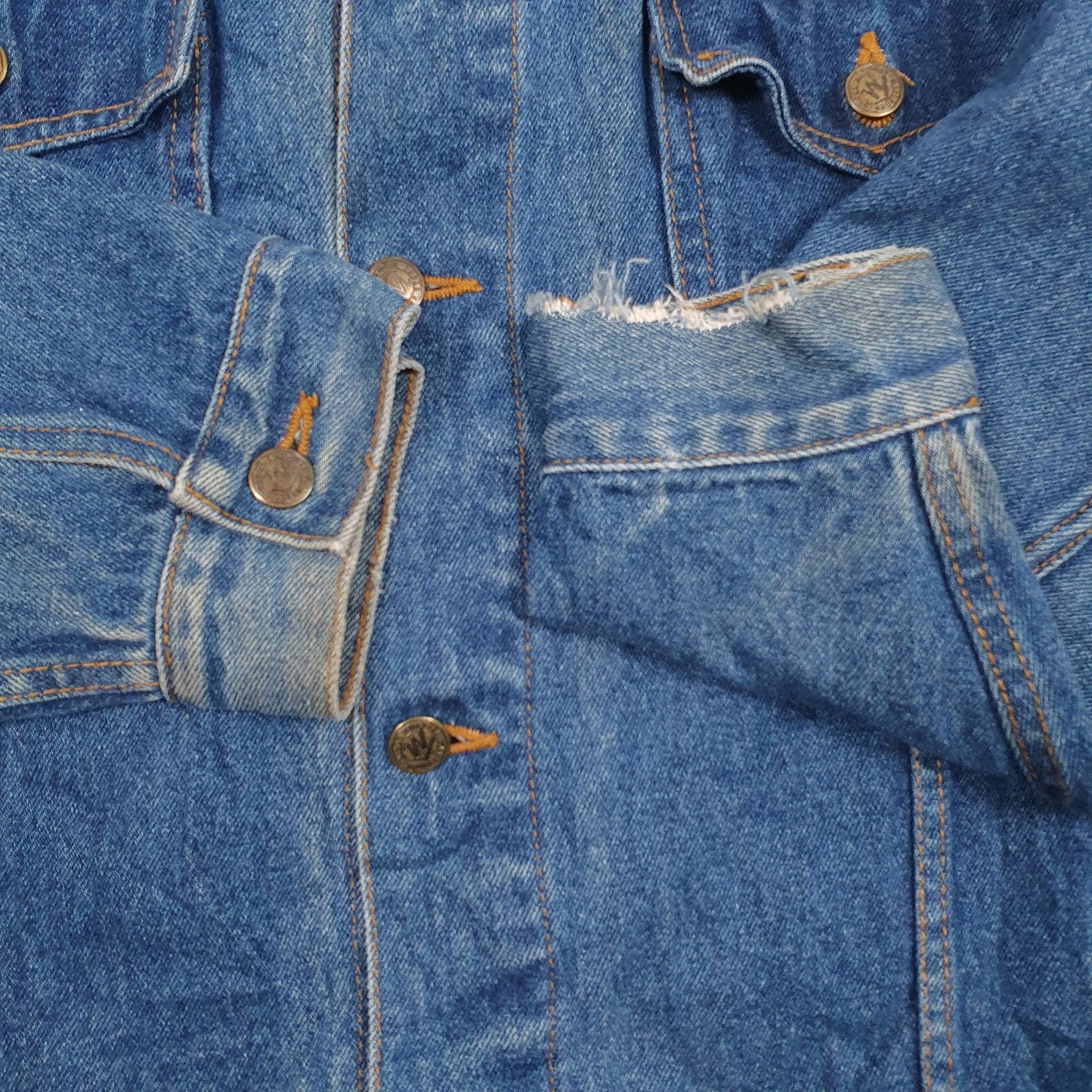 Mens Blue Marlboro Vintage 90s Baggy Full Zip Coat