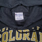 Mens Grey Champion University of Colorado Hoodie Jumper