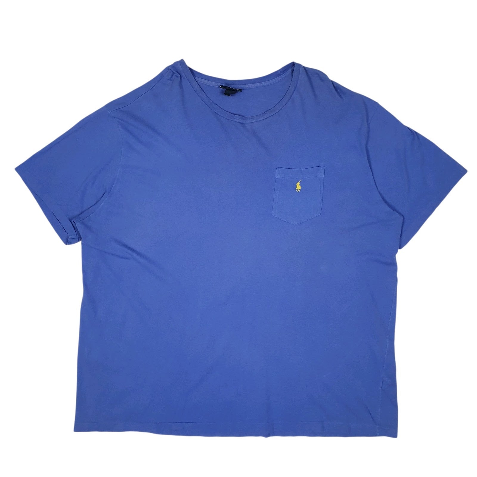Mens Blue Polo Ralph Lauren Vintage 90s Short Sleeve T Shirt