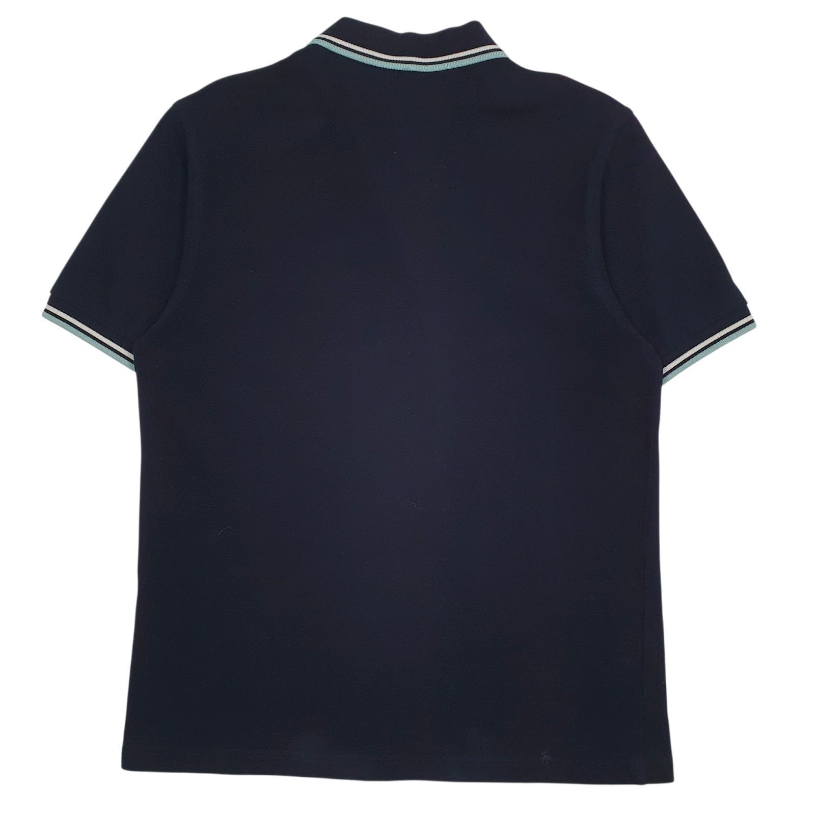 Mens Navy Fred Perry  Hoodie Polo Shirt