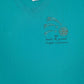 Mens Blue Hanes Single Stitch Vintage 90s Made In USA Crewneck T Shirt