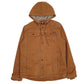 Mens Brown Wrangler Sherpa Lined  Coat