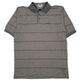 Mens Grey Haley Vintage 90s Golf Short Sleeve Polo Shirt