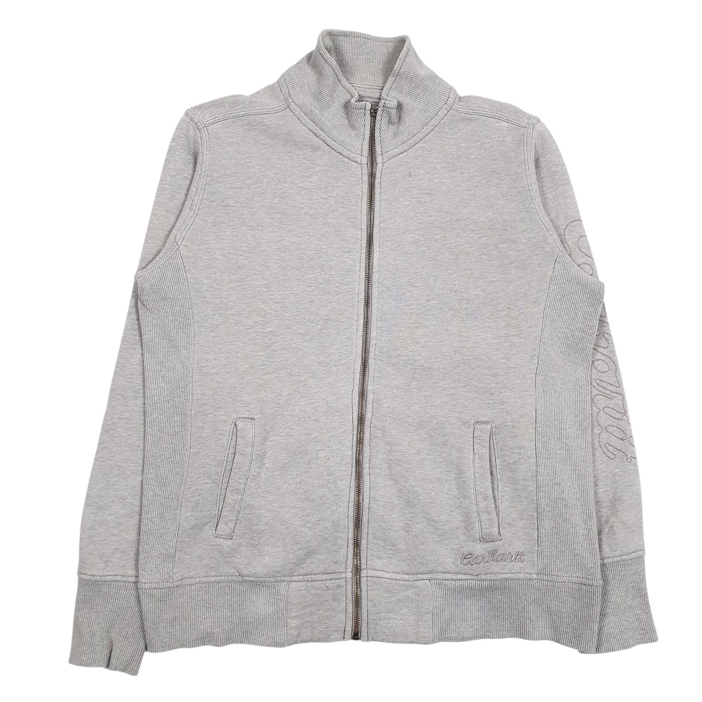 Mens Grey Carhartt  Full Zip Jumper